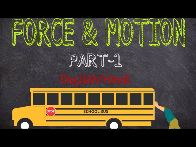 WBBSE Class 9 physical science chapter 2 | Force and motion | WBBSE Hindi/English |😇😇