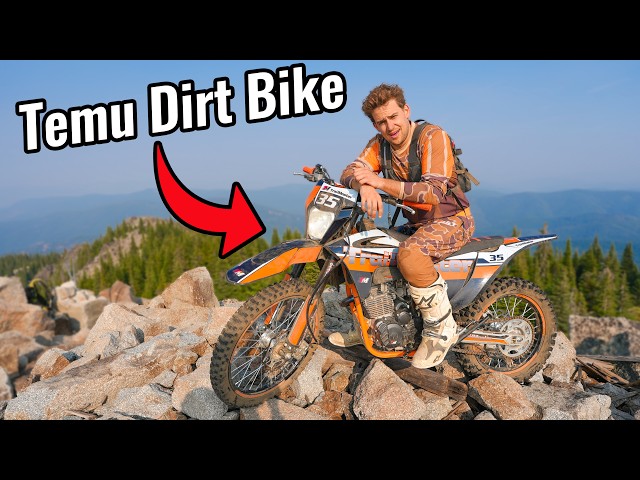 Temu Dirt Bike on Hardest Trail in America!