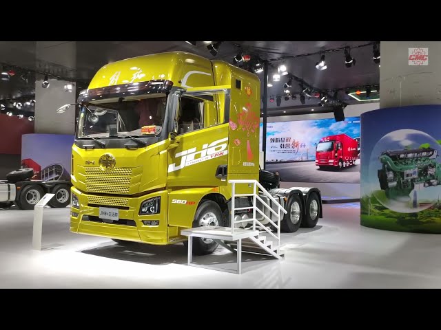 The moving home FAW JH6 new exclusive creation tractor truck 2 sleepers&family A C in 2020 Guangzhou