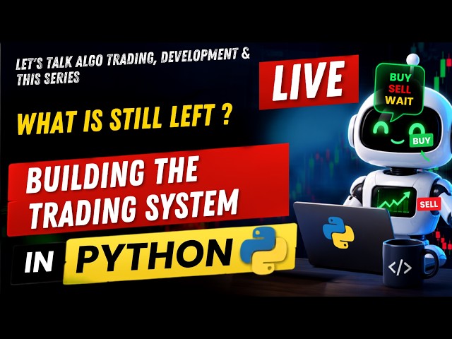Quant Trading LIVE 🚀 | Options Strategy & System Development in Python