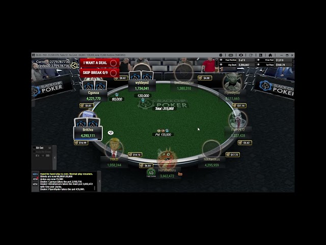 BlackChippoker Final table action https://websignup.blackchippoker.eu/SH/irNeYAbOpu
