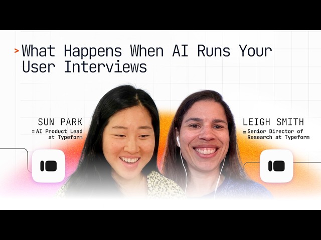 AI Product Lead at Typeform | AI Research to Decide What to Build Next in Hours, Not Weeks