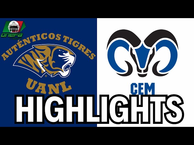 HIGHLIGHTS Auténticos Tigres vs Borregos Tec CEM | Week 4 ONEFA Major League 2026