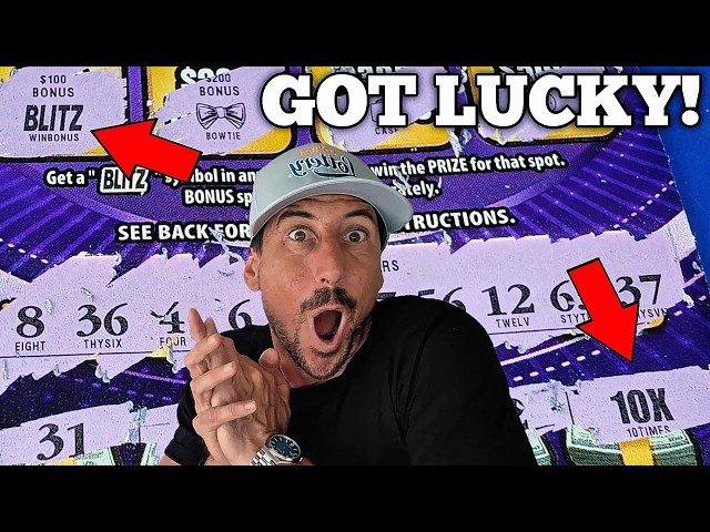 Got Really Lucky on the Blitz Ticket🤑