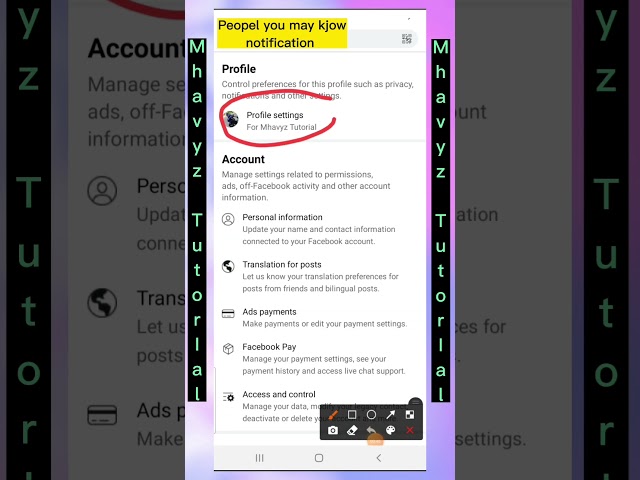 Notification for people you may know #short #shorttutorial #facebooktutorial #shortupload