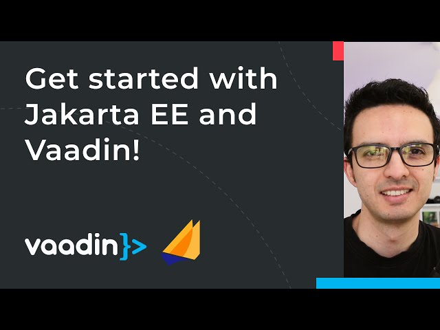 How to create a new Jakarta EE project (Java EE) with Vaadin in Eclipse IDE