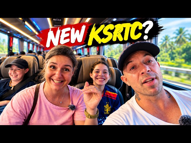 First Time on Kerala’s Viral New KSRTC Business Class Bus | Plane on Wheels? 😳