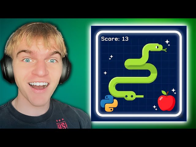 How YOU can program SNAKE for the TERMINAL in 15 MINUTE with PYTHON