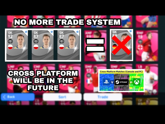 eFOOTBALL NEW CHANGES | NO TRADE & NEW PLAYING STYLE #efootball2022 #pes2021 #pesmobile #pes