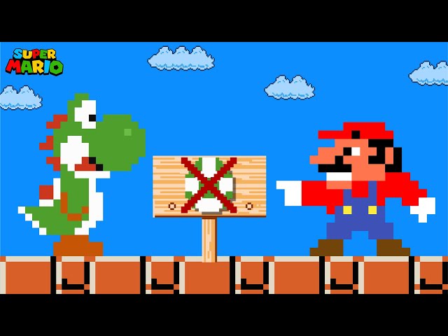 King Rabbit: Mario's Yoshi Eggs are forbidden here!