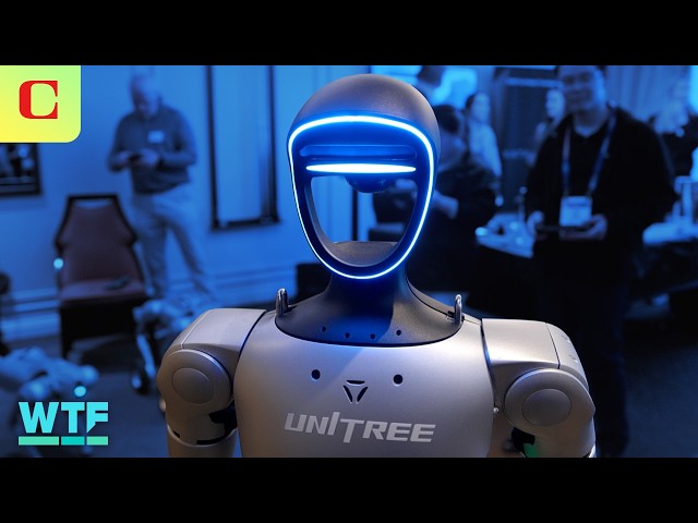 Taking the Unitree G1 Humanoid Robot for a Spin | What The Future