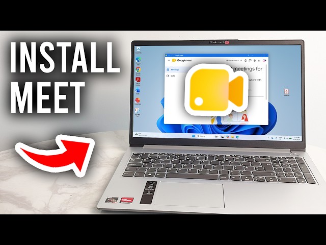 How To Install Google Meet In Laptop & PC - Tutorial