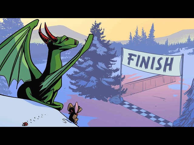 A Dragon, a Mouse, and One Big Race | Comic Book Dub