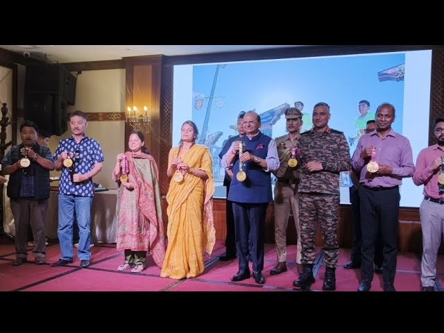 LG Ladakh VK Saxena  launches official Jersey & medal of 13th Edition of Ladakh Marathon