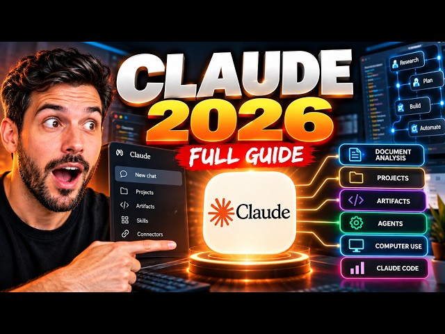 Claude AI Full Course 2026 — From Zero to Advanced