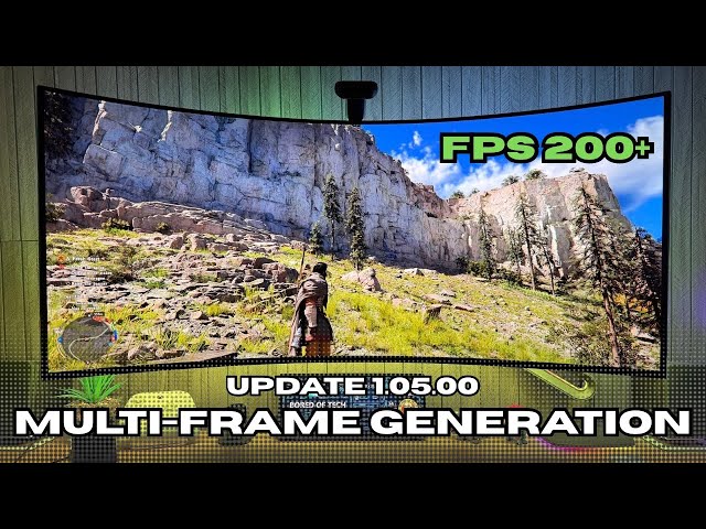 Crimson Desert Looks INSANE with Multi-Frame Gen on 45" LG UltraGear GX9 OLED 5120x2160