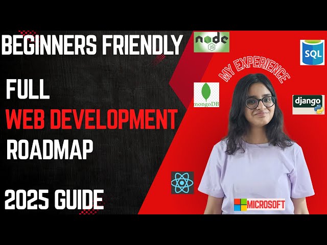 Confused about Web Dev? Simplest Roadmap for Web Development💡| What to Learn First+ Tech Stack Guide