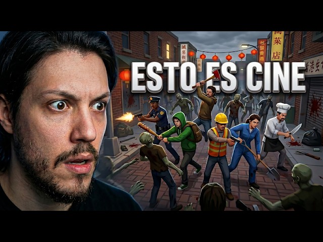 100 people trapped in the Project Zomboid Chinatown