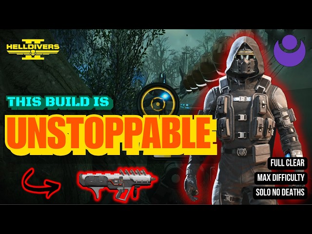 This loadout is UNSTOPPABLE  – Solo Max Difficulty No Deaths | Helldivers 2