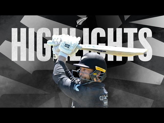 Conway Crashes Half Century | HIGHLIGHTS | BLACKCAPS v South Africa 2nd T20