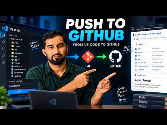 How to Push an AI/ML Project from VS Code to GitHub