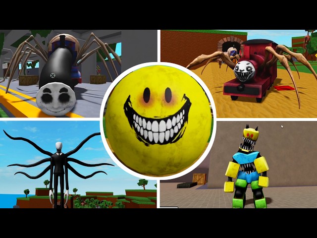 SCP MORPH: Spider Train Update- How To Get All 7 New Scp Morph | Roblox
