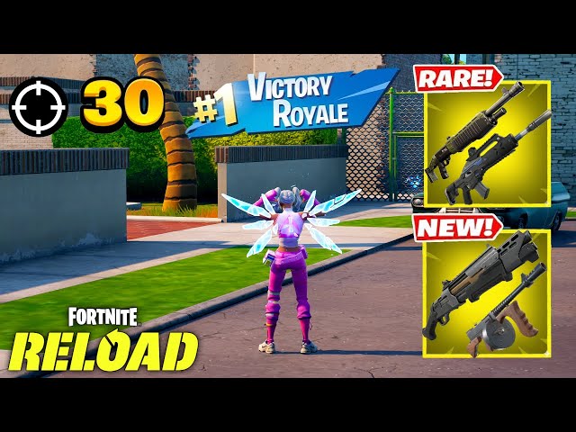 30 Elimination Solo "RELOAD” Gameplay Wins (Fortnite Chapter 7 Keyboard & Mouse)