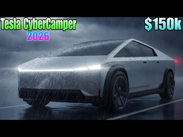 “2026 Tesla CyberCamper – The $150K Electric RV That Changes Everything!”
