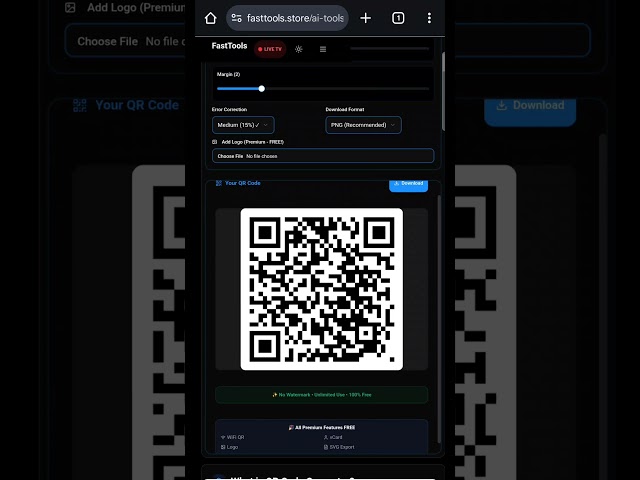 Create QR Code & Promote Your Website Easily 🔥 | Free QR Generator