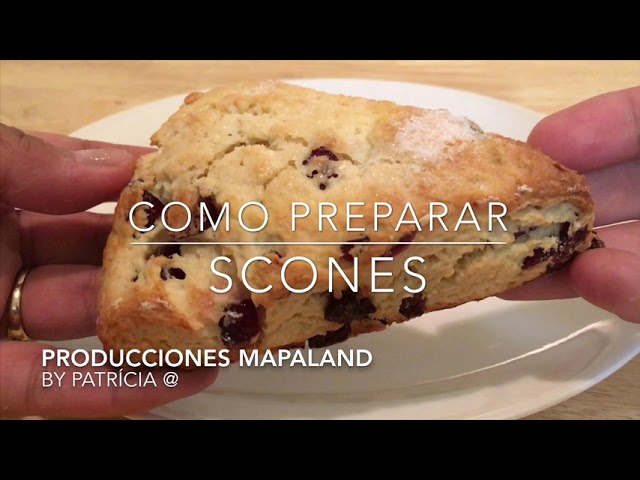 SCONES Como Preparar Estos Panecillos