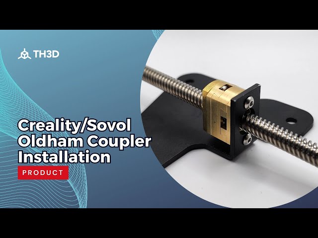 Creality/Sovol Oldham Coupler Installation - Product Video