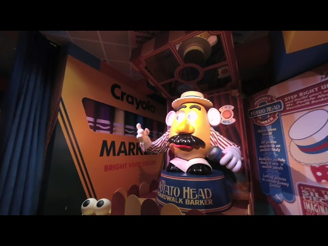VR180 Disney potato head_fixed position_Vuze xr