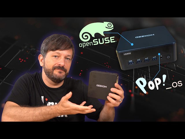 GEEKOM IT13 Max Linux Review: Pop!_OS & openSUSE Tested