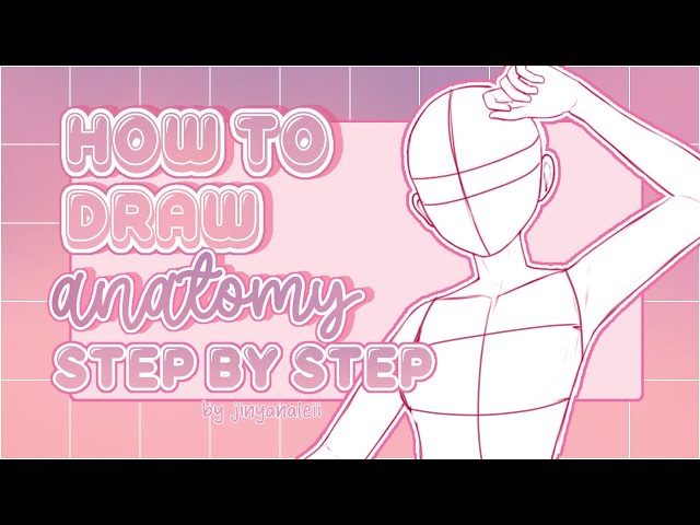 【 How To Draw Anime Anatomy Ibis Paint X on Phone 】