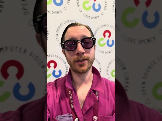 CVPR Exhibits Day 3! Last call for OpenCV buttons and stickers at booth 1108!