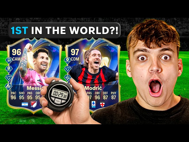 Can I Be 1st To Get 15-0 for TOTS?