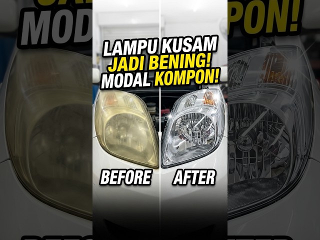 How to Fix Yellowing Car or Motorcycle Headlights #tipsandtricks