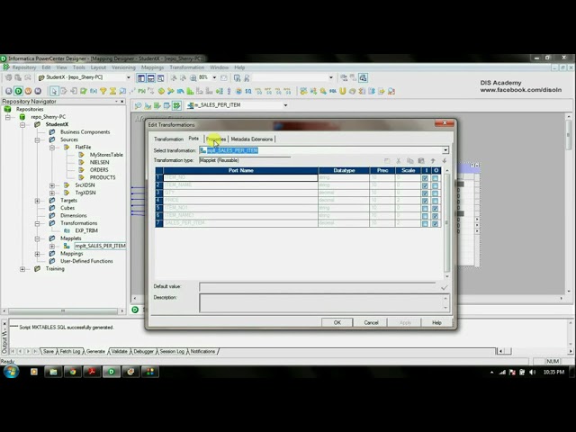 Mapplet and Reusable Transformation @ ERP Tool - Informatica