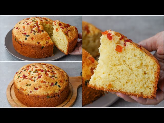 Make This Delicious Cake With 2 Eggs | Easy Cake Recipe | Homemade Vanilla Cake Recipe