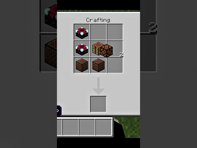 Minecraft me Craft a command block #minecraft #mcpe #shorts