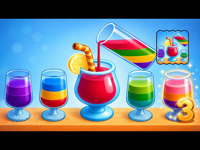 Water Sort Zen: Sorting Puzzle - Gameplay Walkthrough Part 3 - Android Gameplay