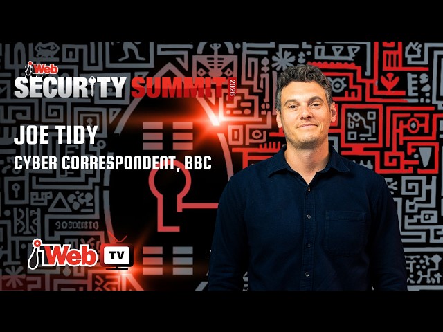 ITWeb TV Live @ Security Summit 2026 - Joe Tidy, cyber correspondent and author