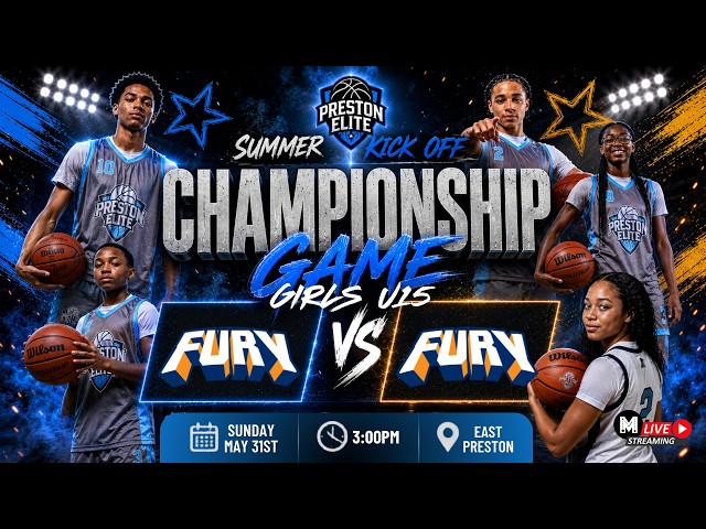 U15 Girls Fury vs Fury - Preston Elite Summer Kickoff Sunday May 31st East Preston