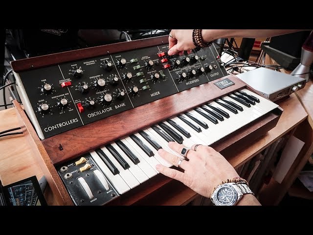 My Incredible 1972 Minimoog In Action