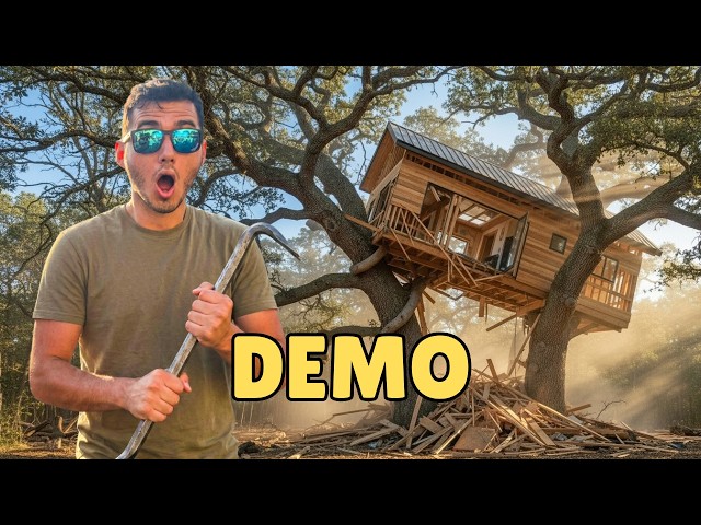 My treehouse had a major flaw (so I demolished it)