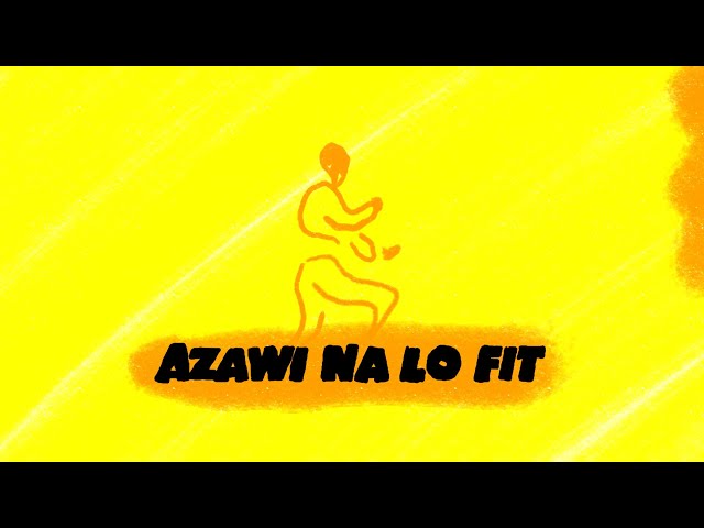 Azawi -  Lo Fit (Lyric Visualizer)