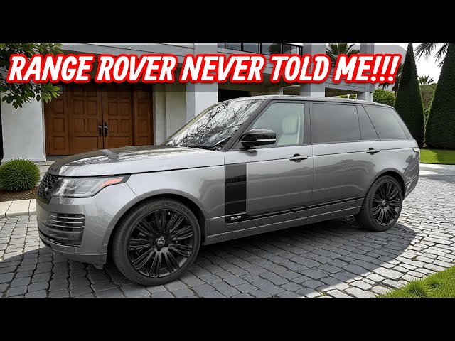 LAND ROVER RANGE ROVER HIDDEN FEATURES/FUNCTIONS (2012-2021)