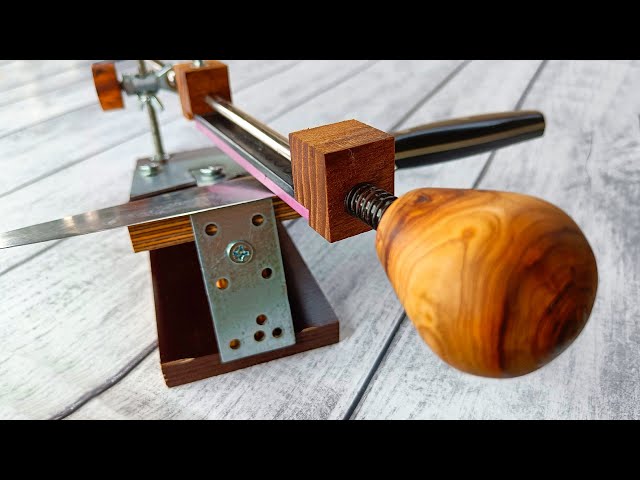 Homemade Knife Sharpening Jig | Scary sharp knives