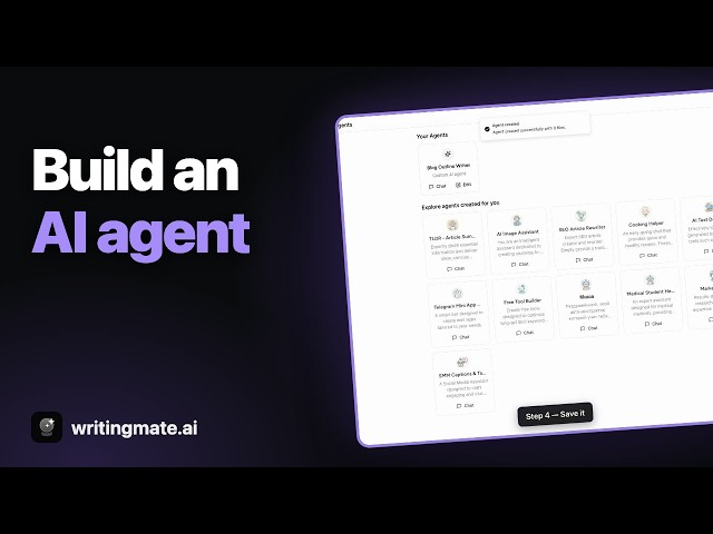 How to Create an AI Agent (No Code) — 2-Minute Setup