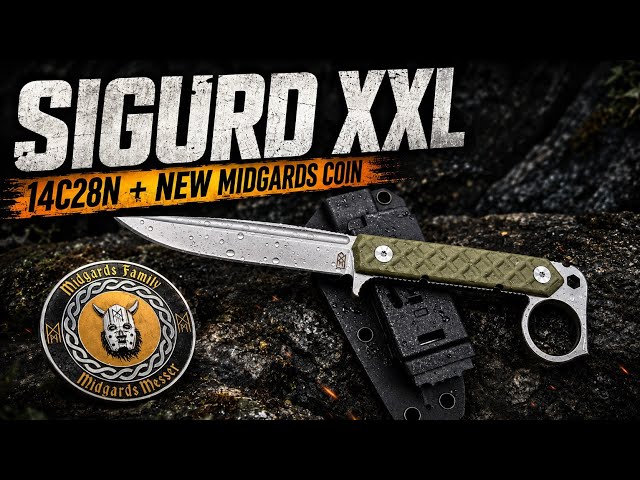 Midgards-Messer Sigurd XXL 14C28N